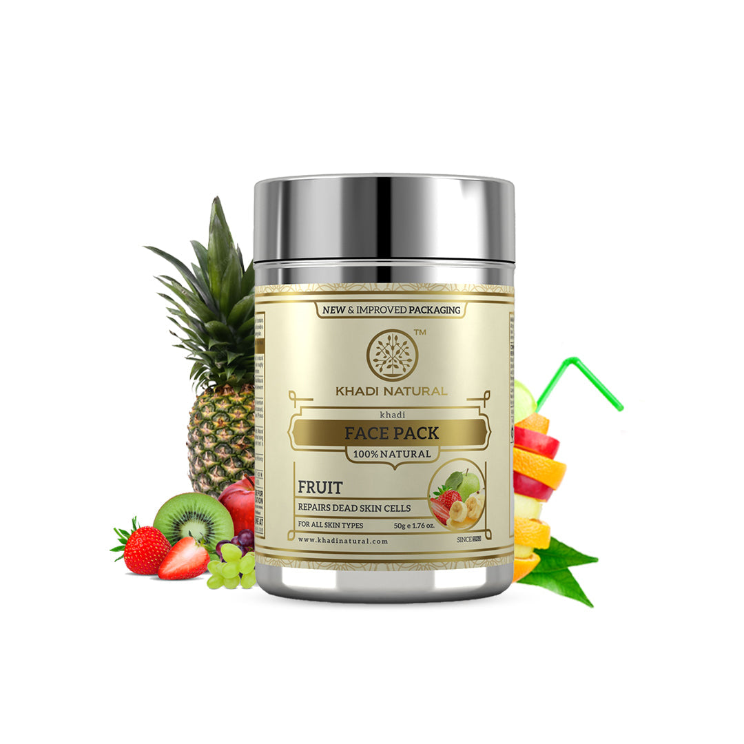 Khadi Natural Fruit Face Pack - 50gm - Image 6 - Buy from Indicrest