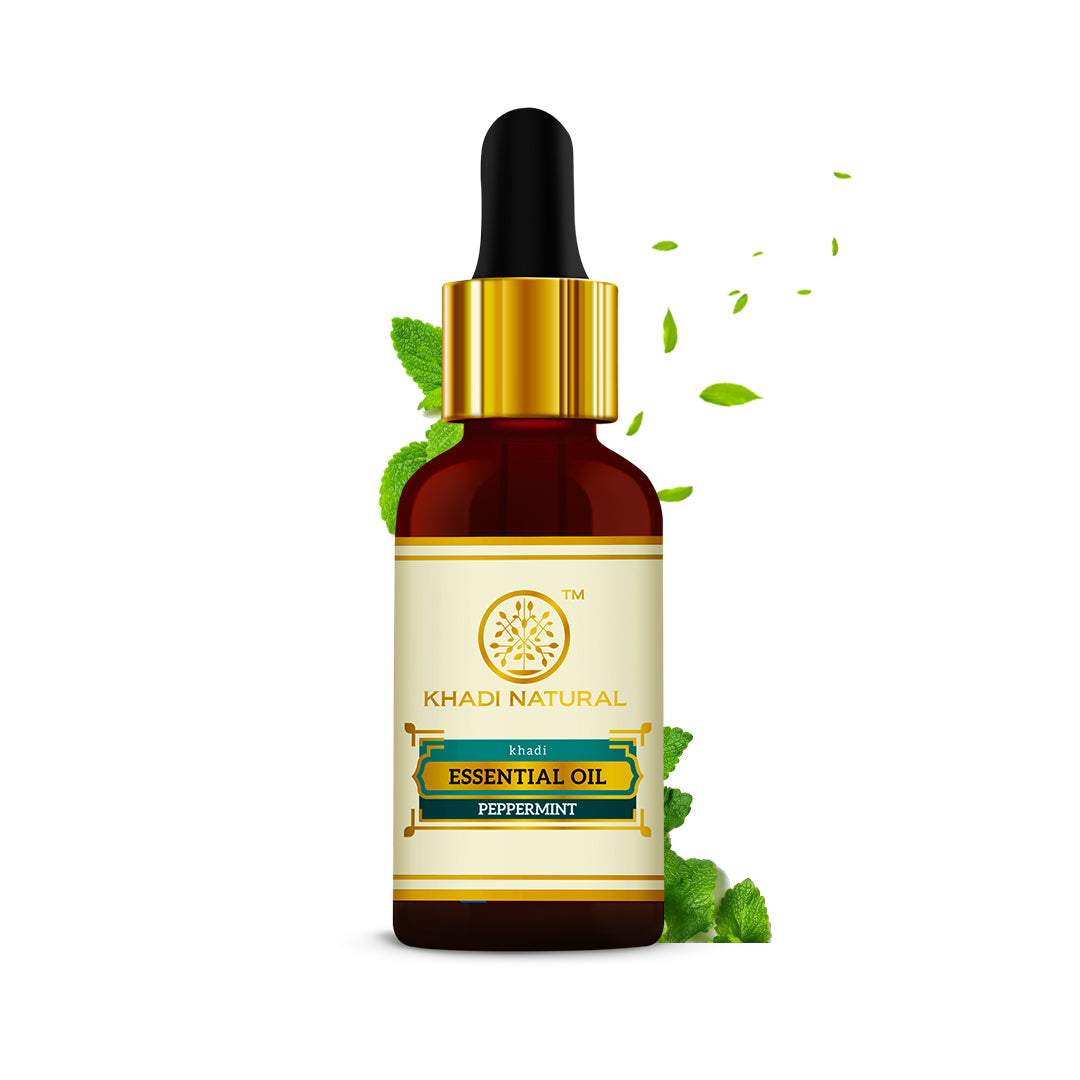 Khadi Natural Herbal Peppermint Essential Oil - 15ml Sale - Image 5 - Buy from Indicrest