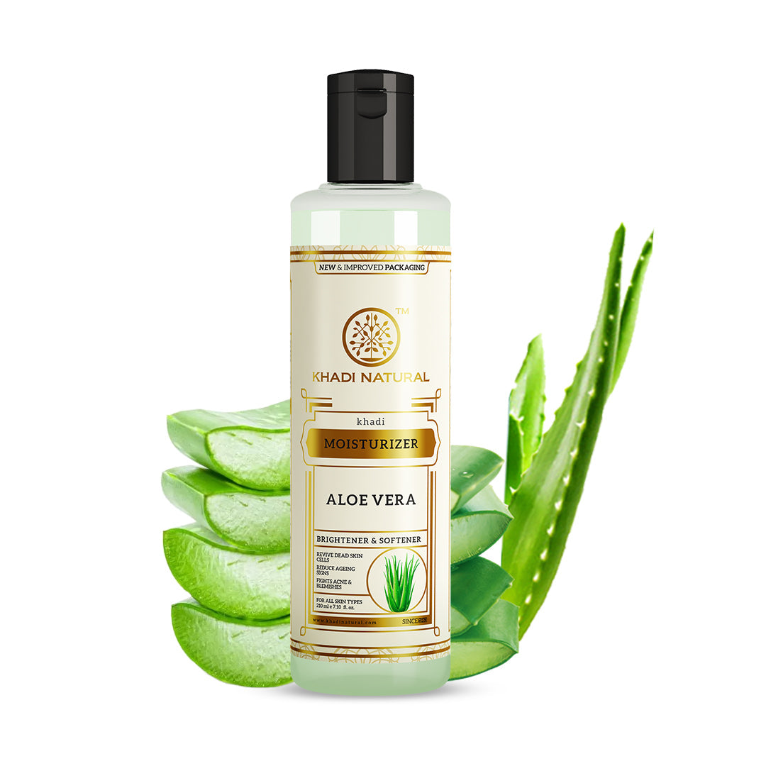 Khadi Natural Aloe Vera Moisturizer - 210ml - Image 7 - Buy from Indicrest