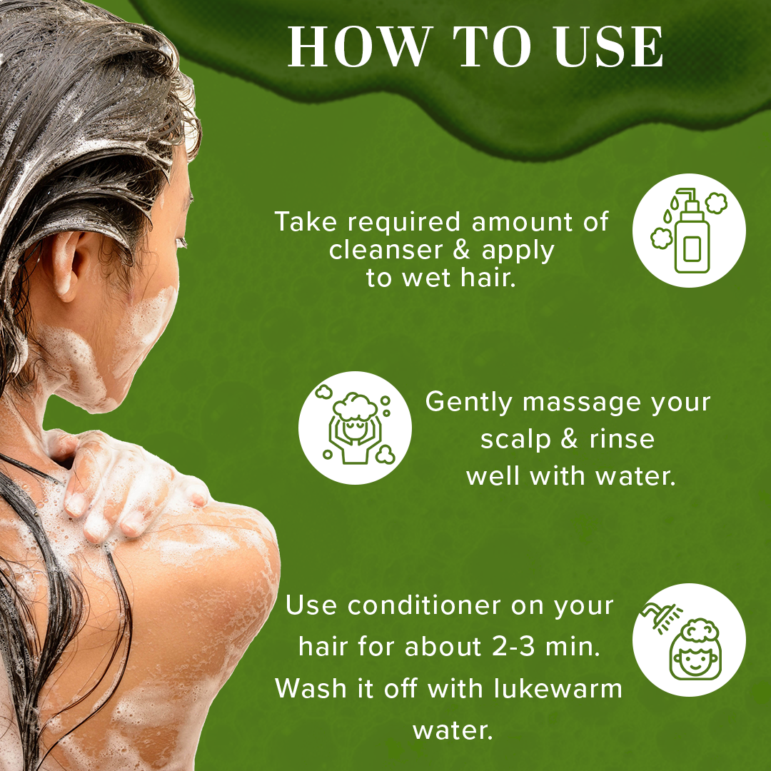 Khadi Natural Aloe Intense Cleanse  Pack of 2 Hair Care Combo of Cleanser & Conditioner - 210ml Each - Image 4 - Buy from Indicrest