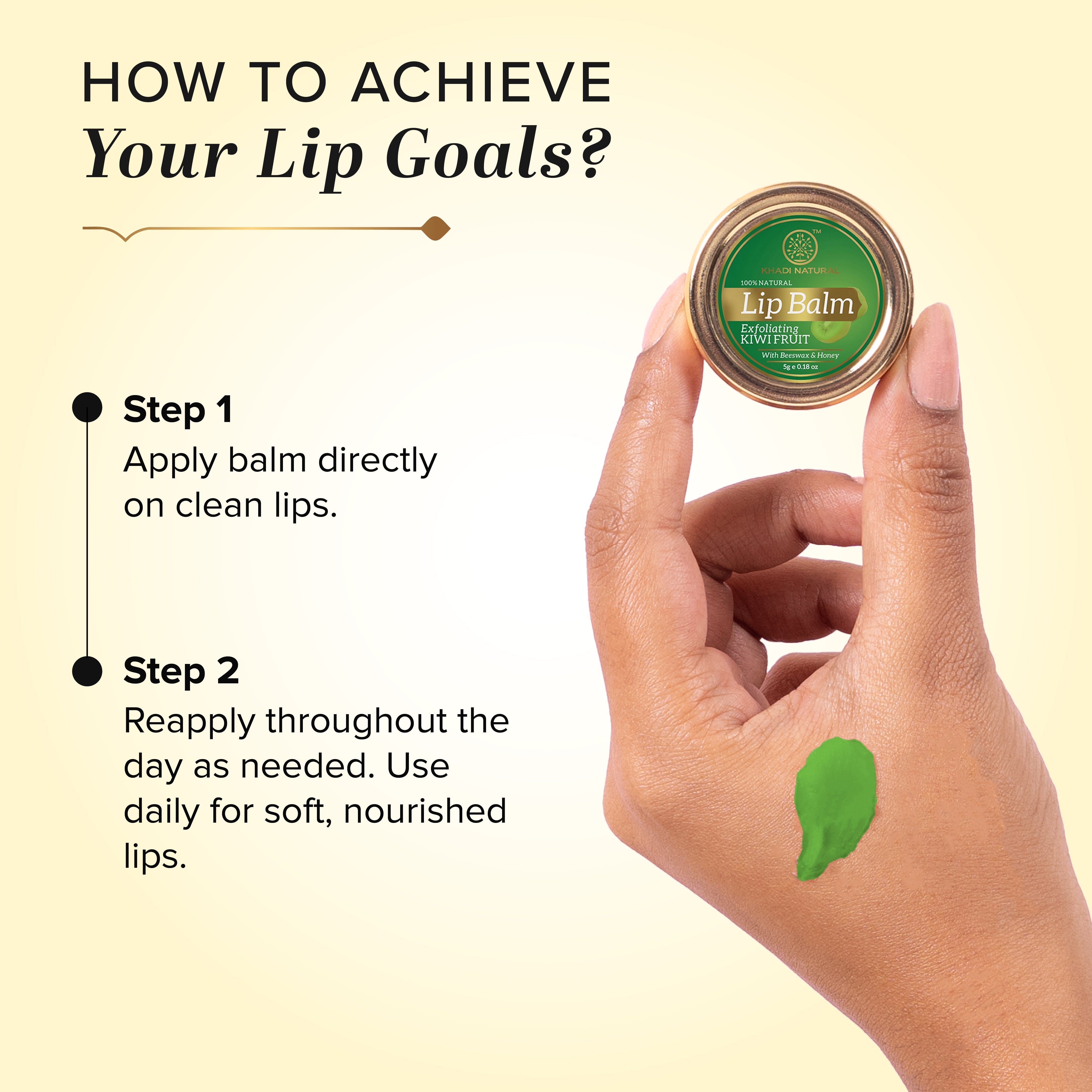Khadi Natural Lychee, Watermelon & Wine Grapefruit Lip Balm Combo - Image 3 - Buy from Indicrest