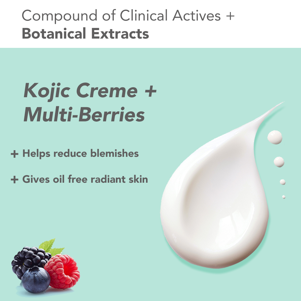 Lotus Herbals DermaBotanics Kojic acid + Multi berry Ampoule Creme, 50g