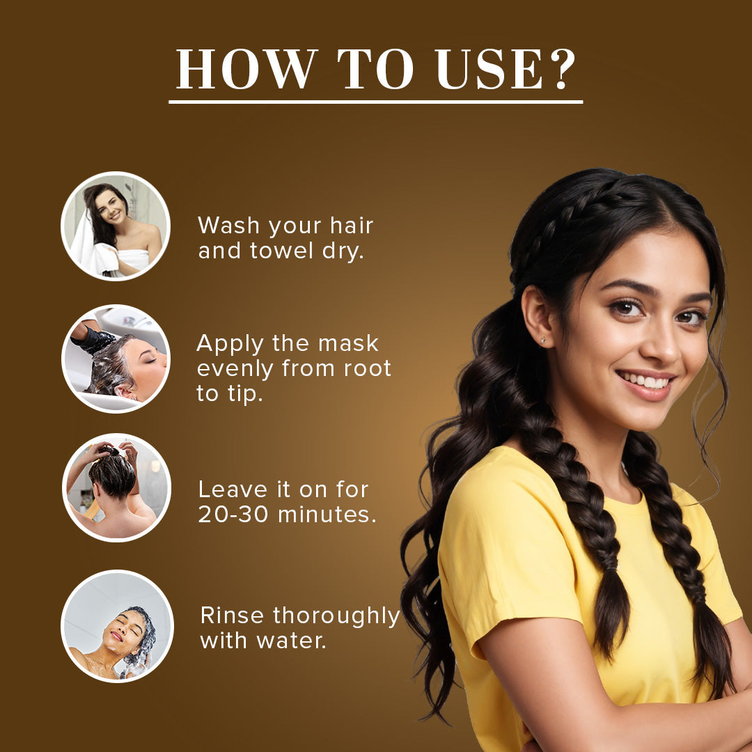 Khadi Natural Shikakai & Honey Hair Mask - Powered Botanics - 200gm - Image 4 - Buy from Indicrest