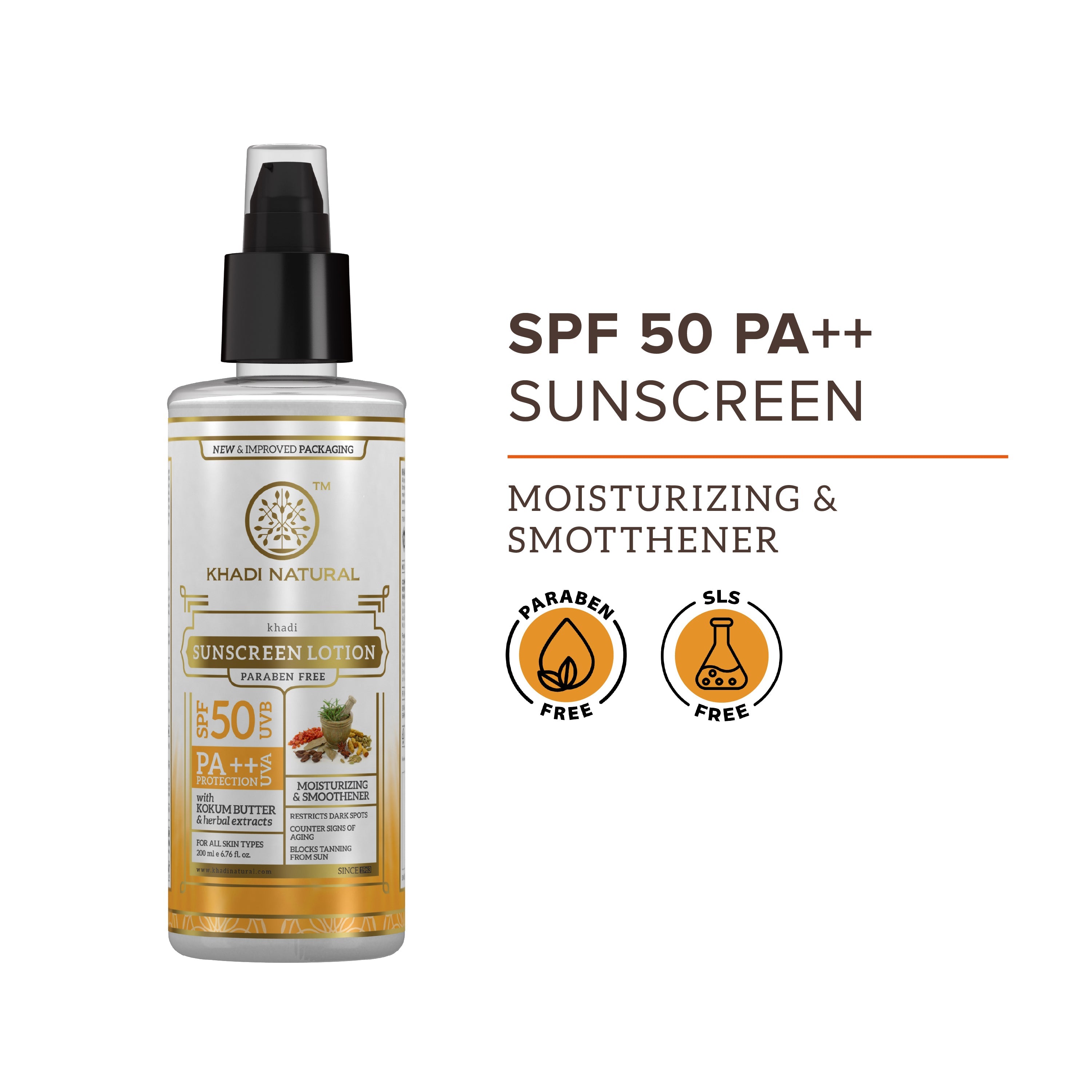 Khadi Natural Sunscreen Moisturising Lotion - SPF 50 - 100ml - Image 6 - Buy from Indicrest