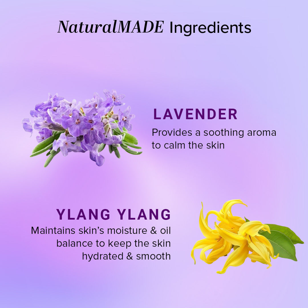 Khadi Natural Lavender & Ylang Ylang Body Wash - 210ml - Image 3 - Buy from Indicrest