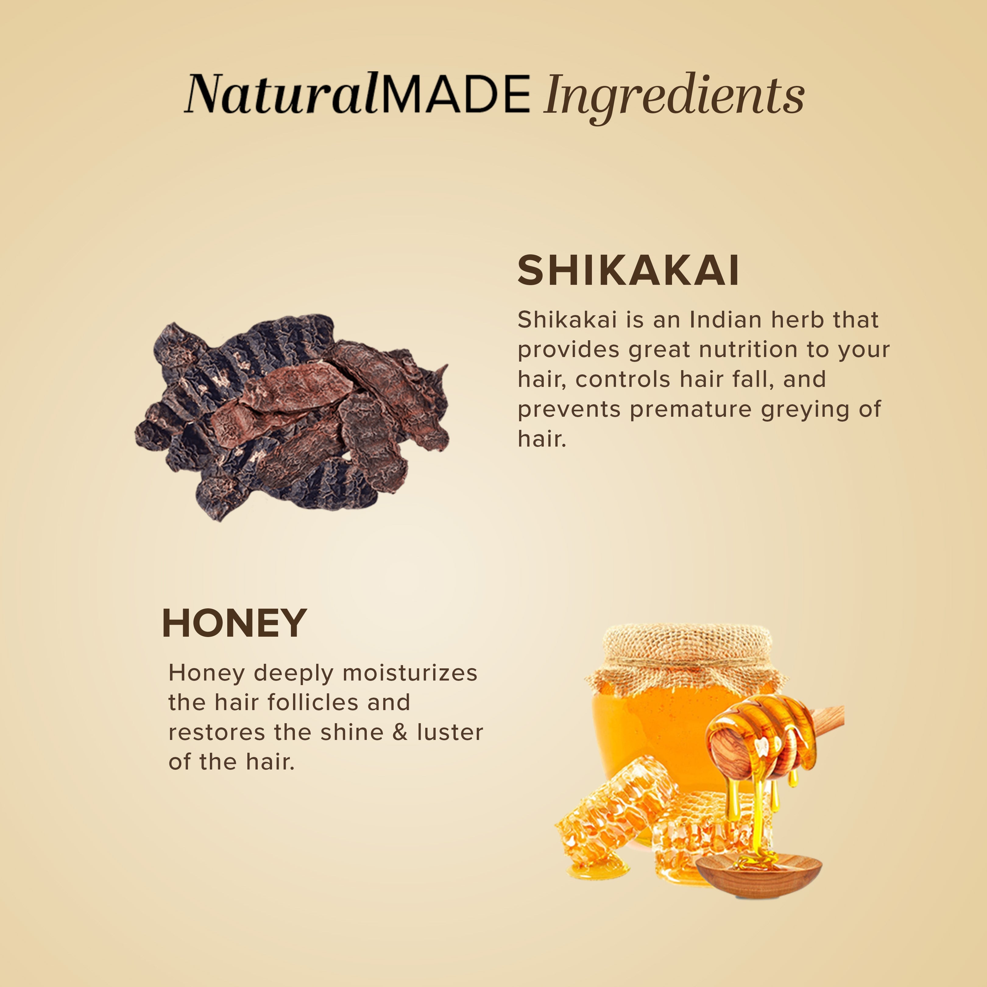 Khadi Natural Shikakai & Honey Cleanser Combo SLS & Paraben Free Pack of 2 - 210ml Each Sale - Image 3 - Buy from Indicrest