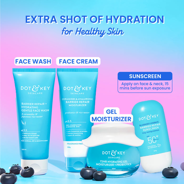 Dot & Key Barrier Repair Sunscreen, In-Vivo Tested SPF 50+ PA++++, 50g