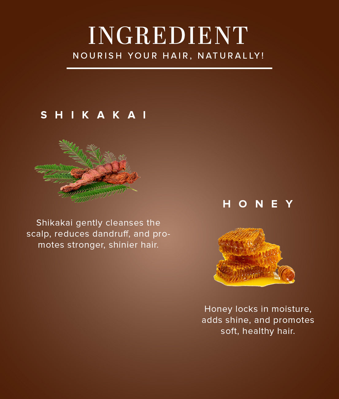 Khadi Natural Shikakai & Honey Hair Oil - Powered Botanics - 200ml - Image 3 - Buy from Indicrest