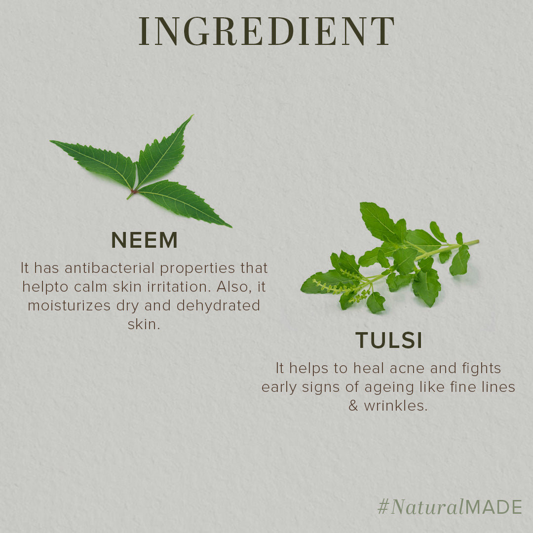 Khadi Natural Neem-Tulsi Soap Combo Pack Of 8 – 125gm Each - Image 3 - Buy from Indicrest