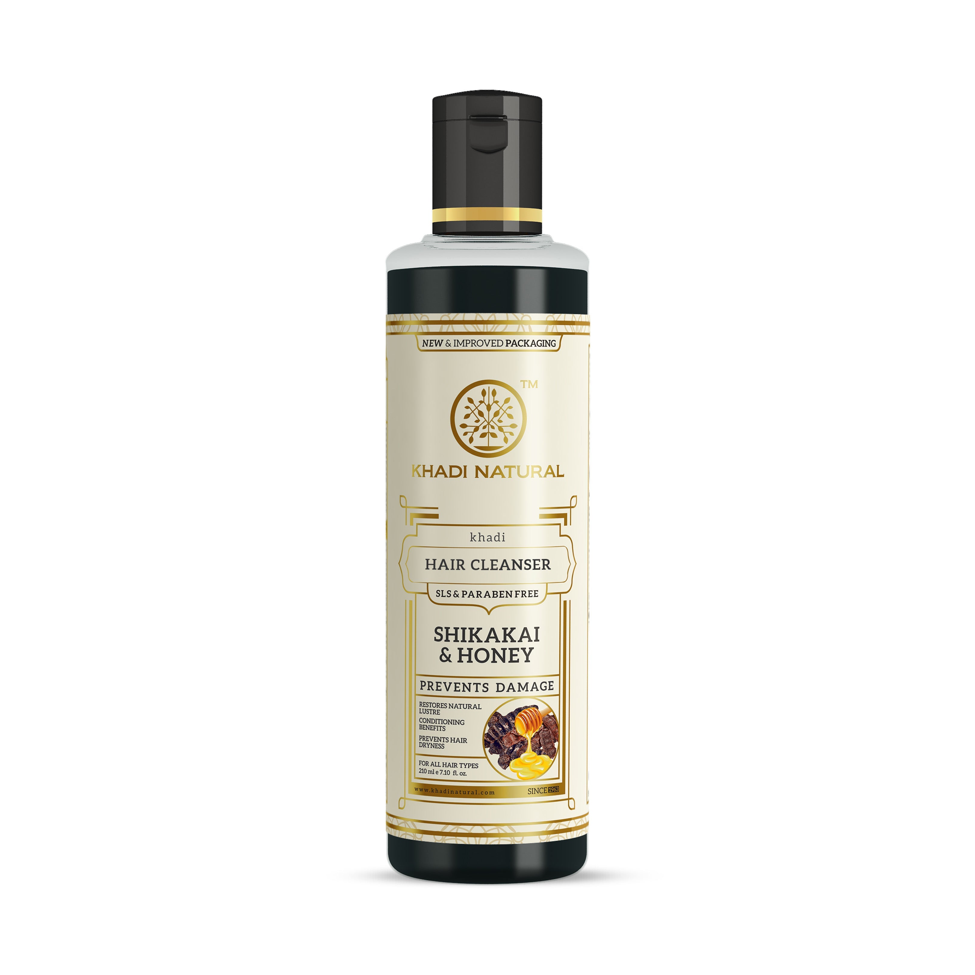 Khadi Natural Shikakai & Honey Cleanser Combo SLS & Paraben Free Pack of 2 - 210ml Each Sale - Image 7 - Buy from Indicrest