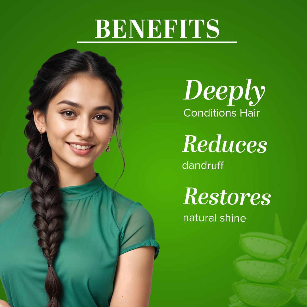 Khadi Natural Neem & Aloe Vera Hair Mask - SLS, Paraben & Color Free - 200gm - Image 2 - Buy from Indicrest