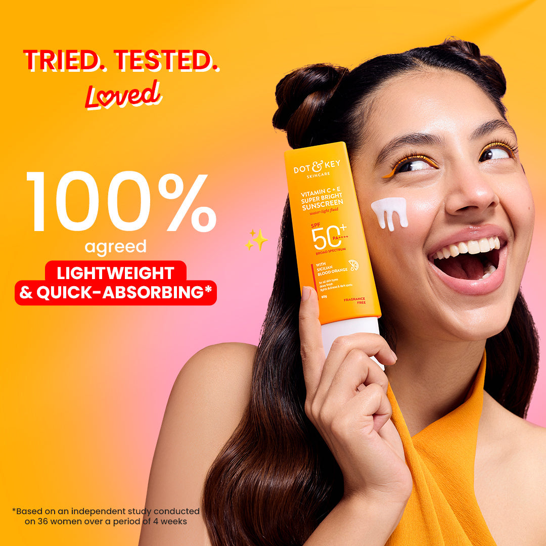 Dot & Key Vitamin C Daily Glow Booster Combo, (100ml+60ml+50g+30ml)