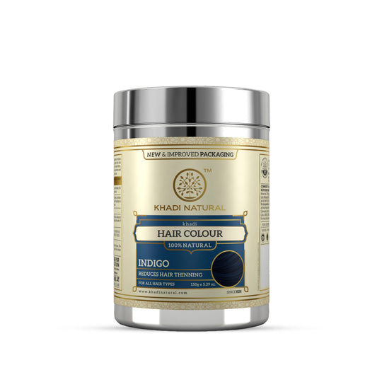 Khadi Natural Indigo Hair Color - 150gm - Buy from Indicrest