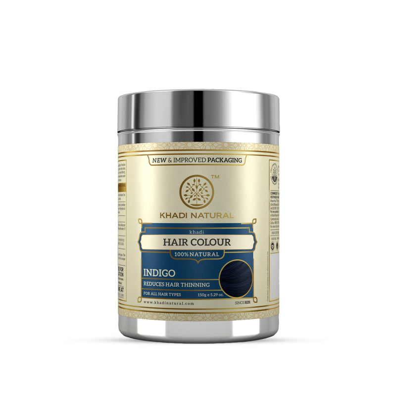 Khadi Natural Indigo Hair Color - 150gm - Buy from Indicrest