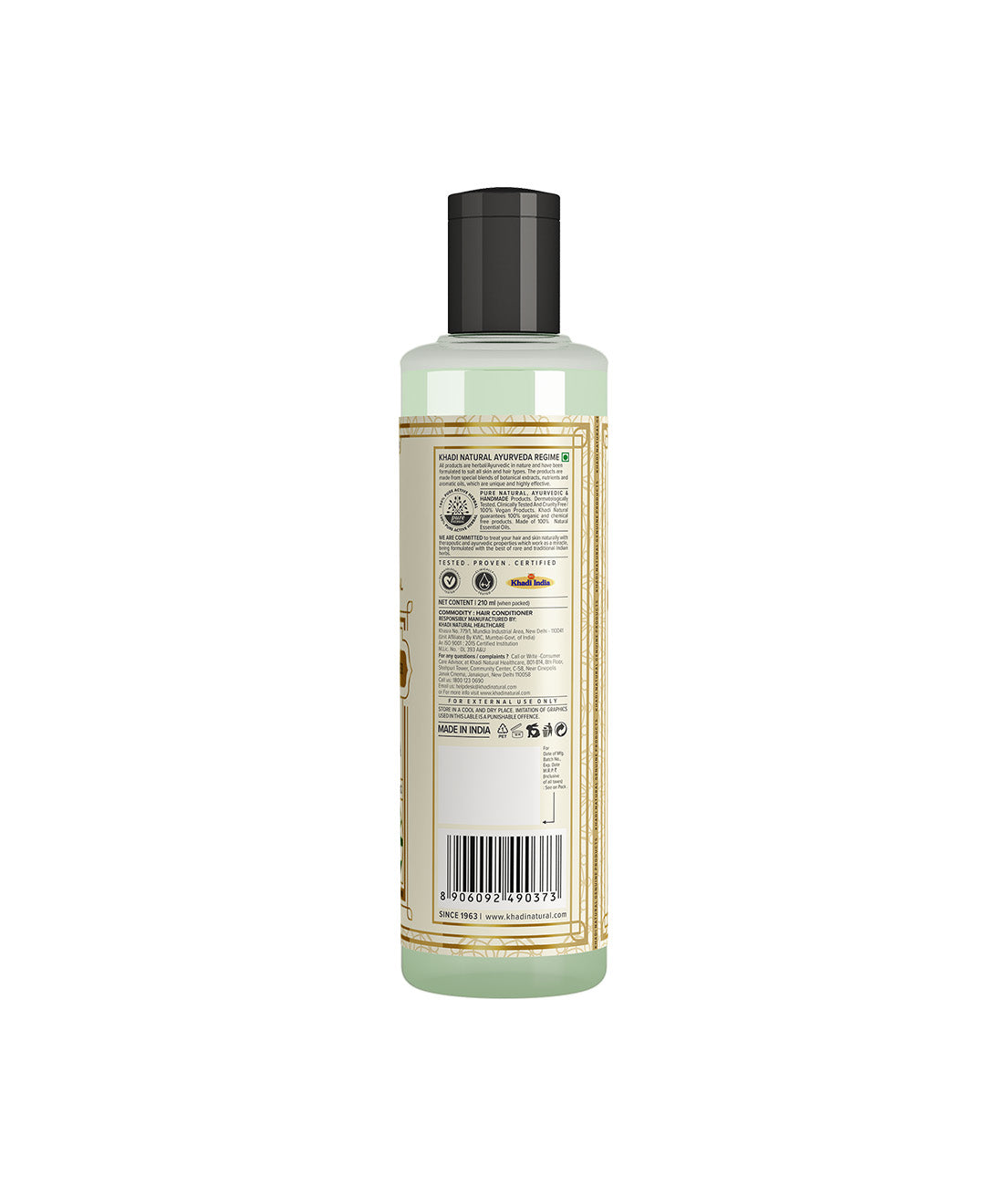 Khadi Natural Green tea and Aloe Vera conditioner Combo Pack Of 2 – 210ml Each Sale - Image 6 - Buy from Indicrest