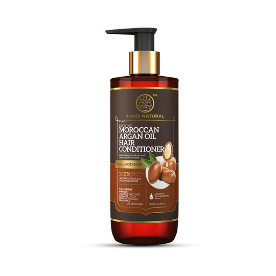 Khadi Natural Moroccan Argan Hair Conditioner - 310ml - Buy from Indicrest