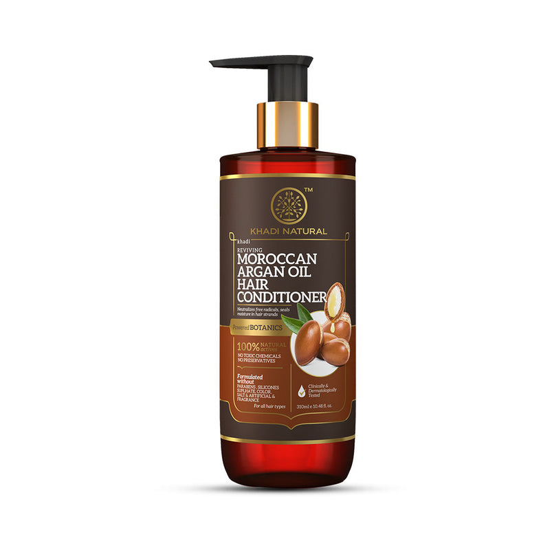 Khadi Natural Moroccan Argan Hair Conditioner - 310ml - Buy from Indicrest