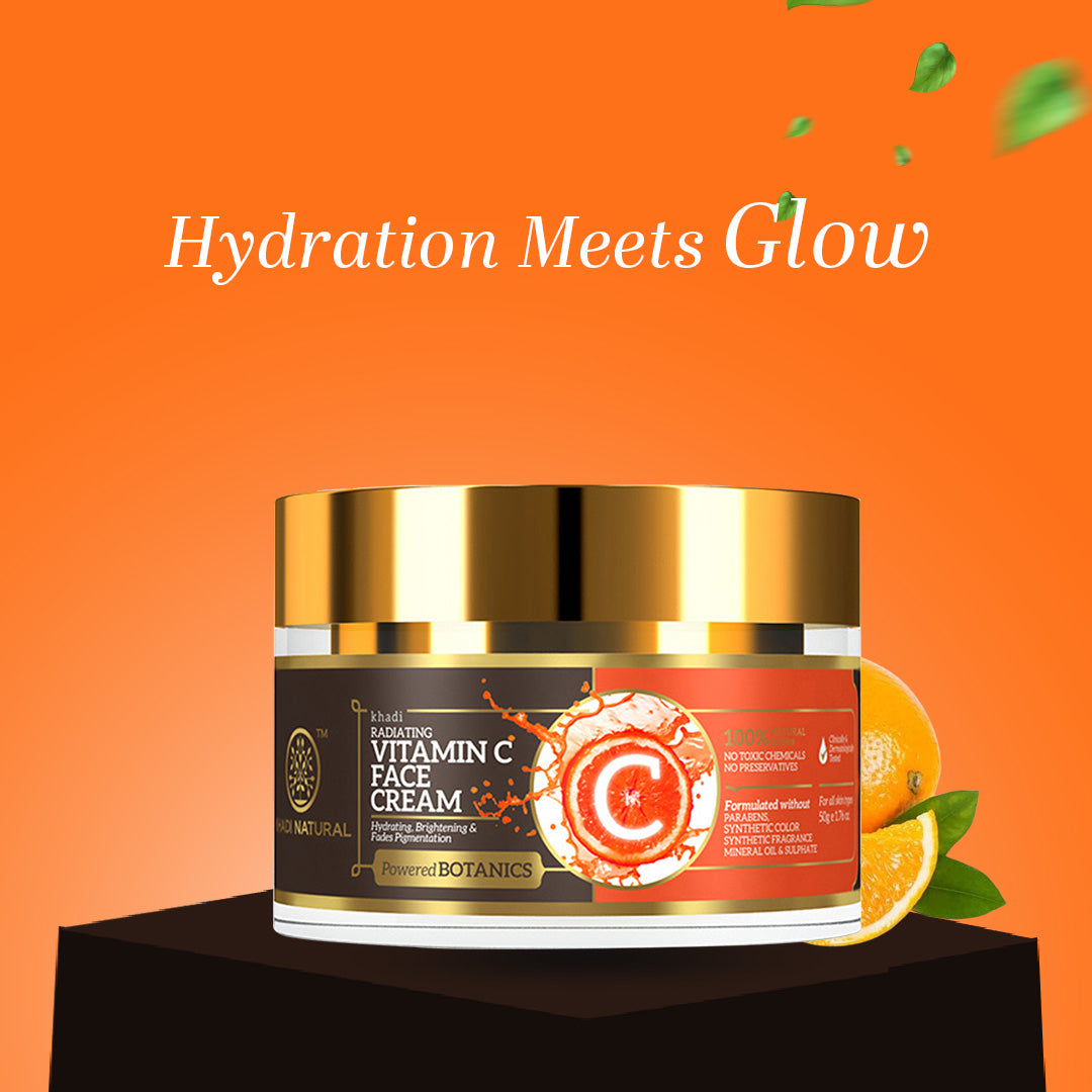 Khadi Natural Vitamin C Face Cream - 50gm - Image 7 - Buy from Indicrest