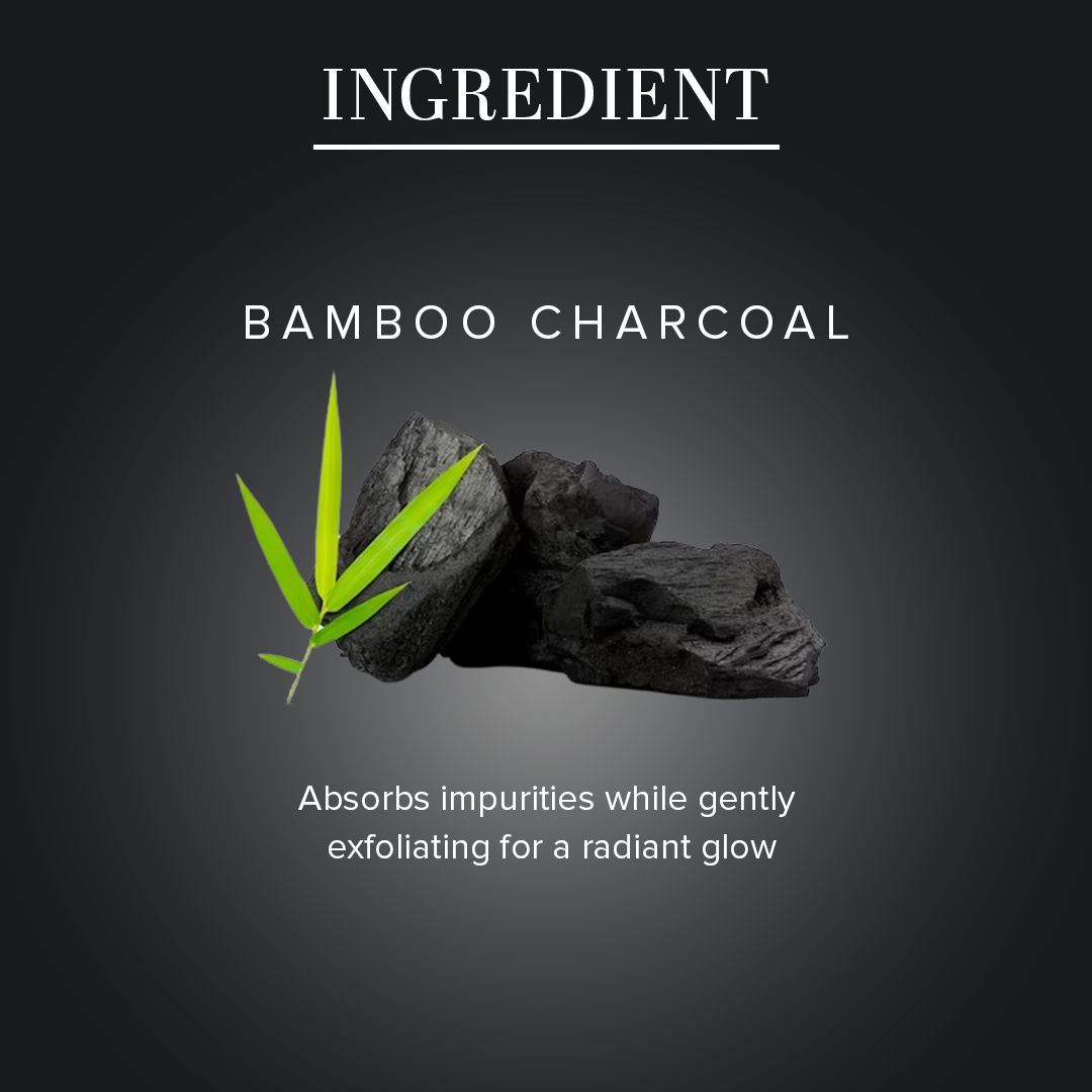 Khadi Natural Activated Bamboo Charcoal Face Scrub - 100gm - Image 3 - Buy from Indicrest