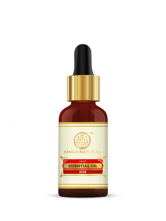 Khadi Natural Rose - Pure Essential Oil - 15ml Sale - Buy from Indicrest