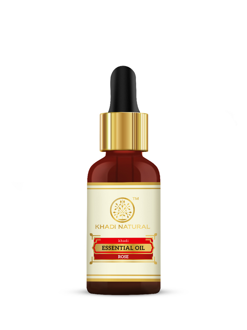 Khadi Natural Rose - Pure Essential Oil - 15ml Sale - Buy from Indicrest