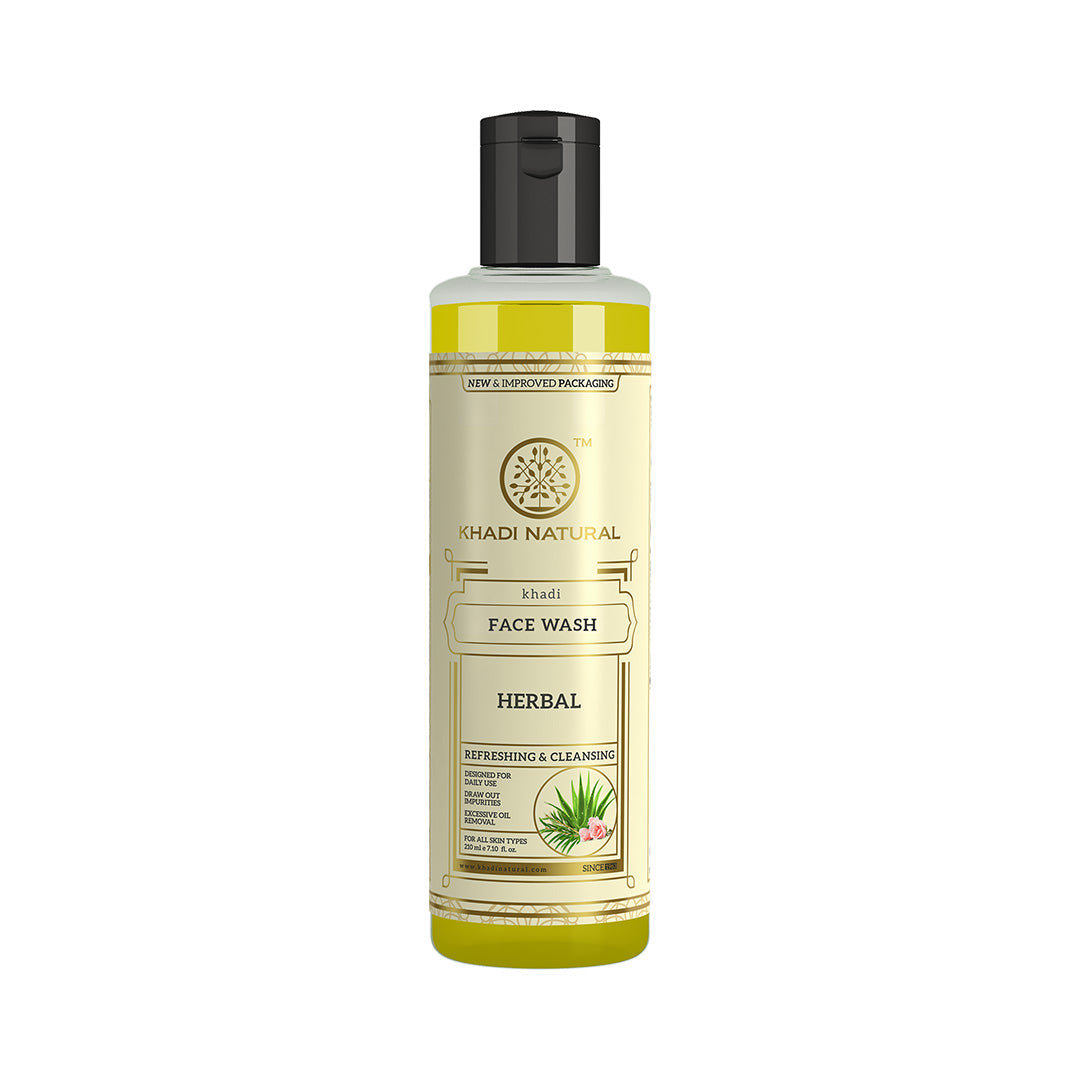Khadi Natural Herbal Face Wash - 210ml - Buy from Indicrest
