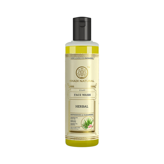Khadi Natural Herbal Face Wash - 210ml - Buy from Indicrest