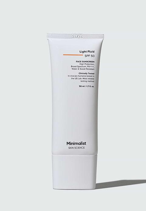 Minimalist Light Fluid SPF 50 Sunscreen For Broad Spectrum SPF 50, PA++++, 50ml - Image 2 - Buy from Indicrest