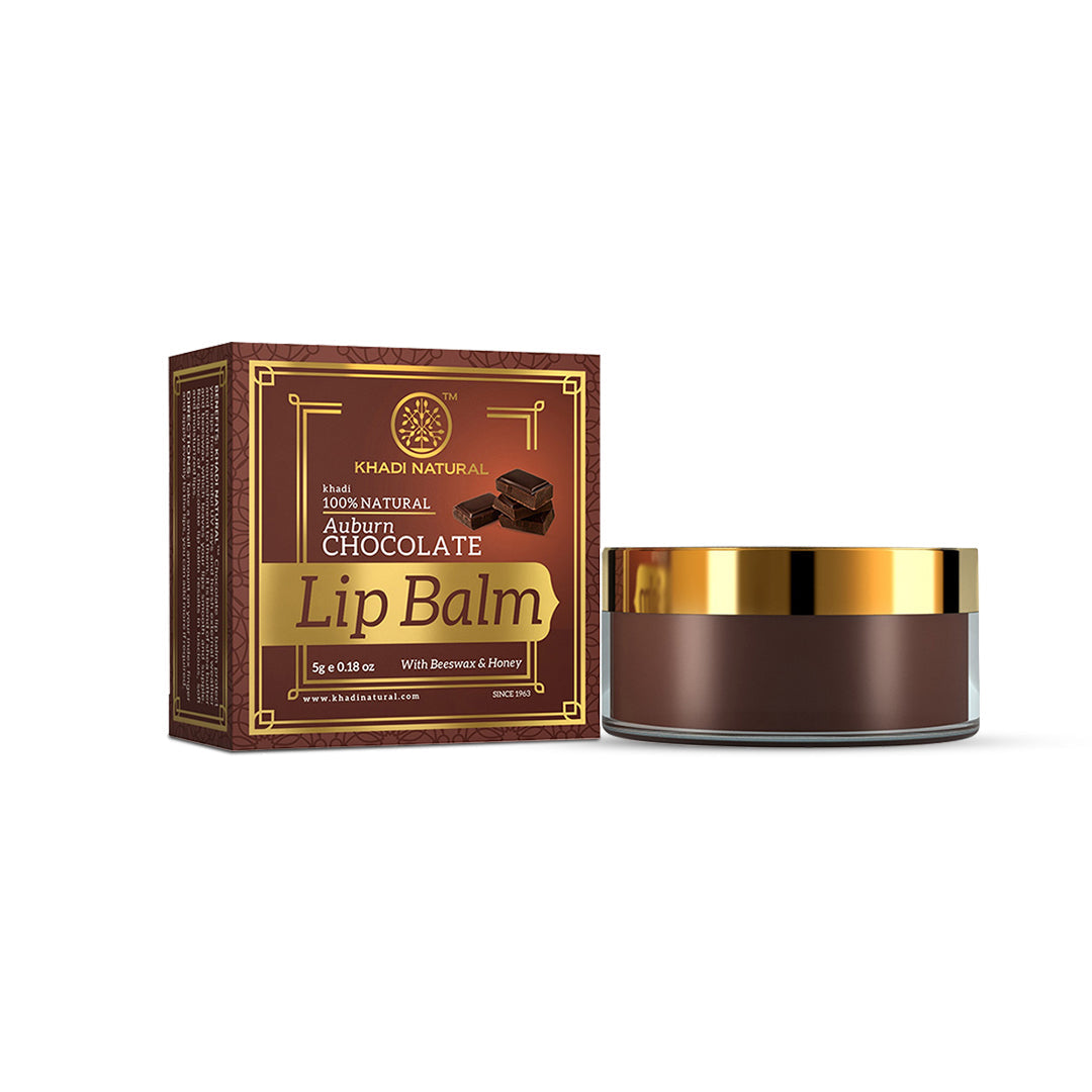 Khadi Natural Chocolate Lip Balm - 5gm - Buy from Indicrest