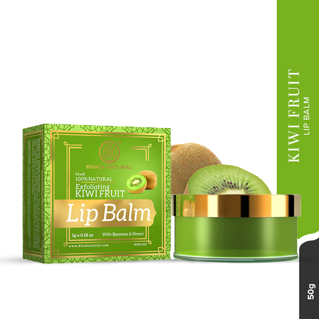 Khadi Natural Kiwi Fruit Lip Balm - 5gm - Image 5 - Buy from Indicrest