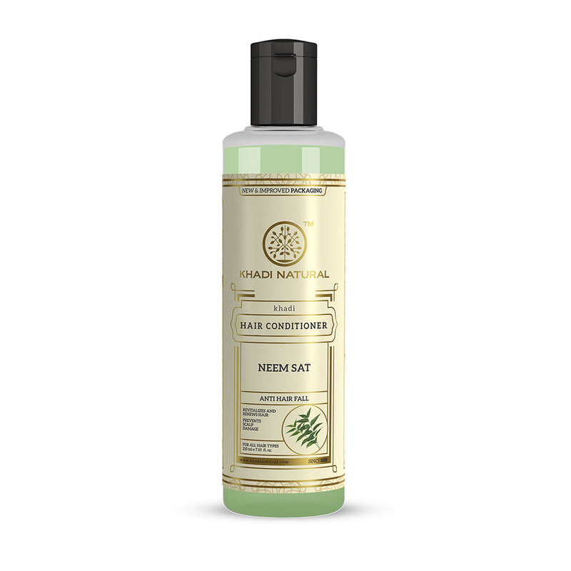 Khadi Natural Neem Sat Hair Conditioner - 210ml - Buy from Indicrest