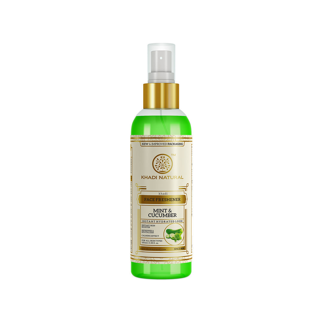 Khadi Natural Mint & Cucumber Face Spray - 100ml - Buy from Indicrest