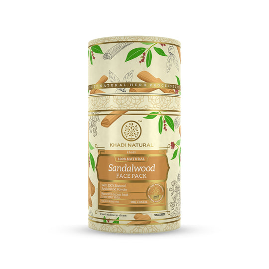 Khadi Natural Sandalwood Face Pack - 100gm - Buy from Indicrest