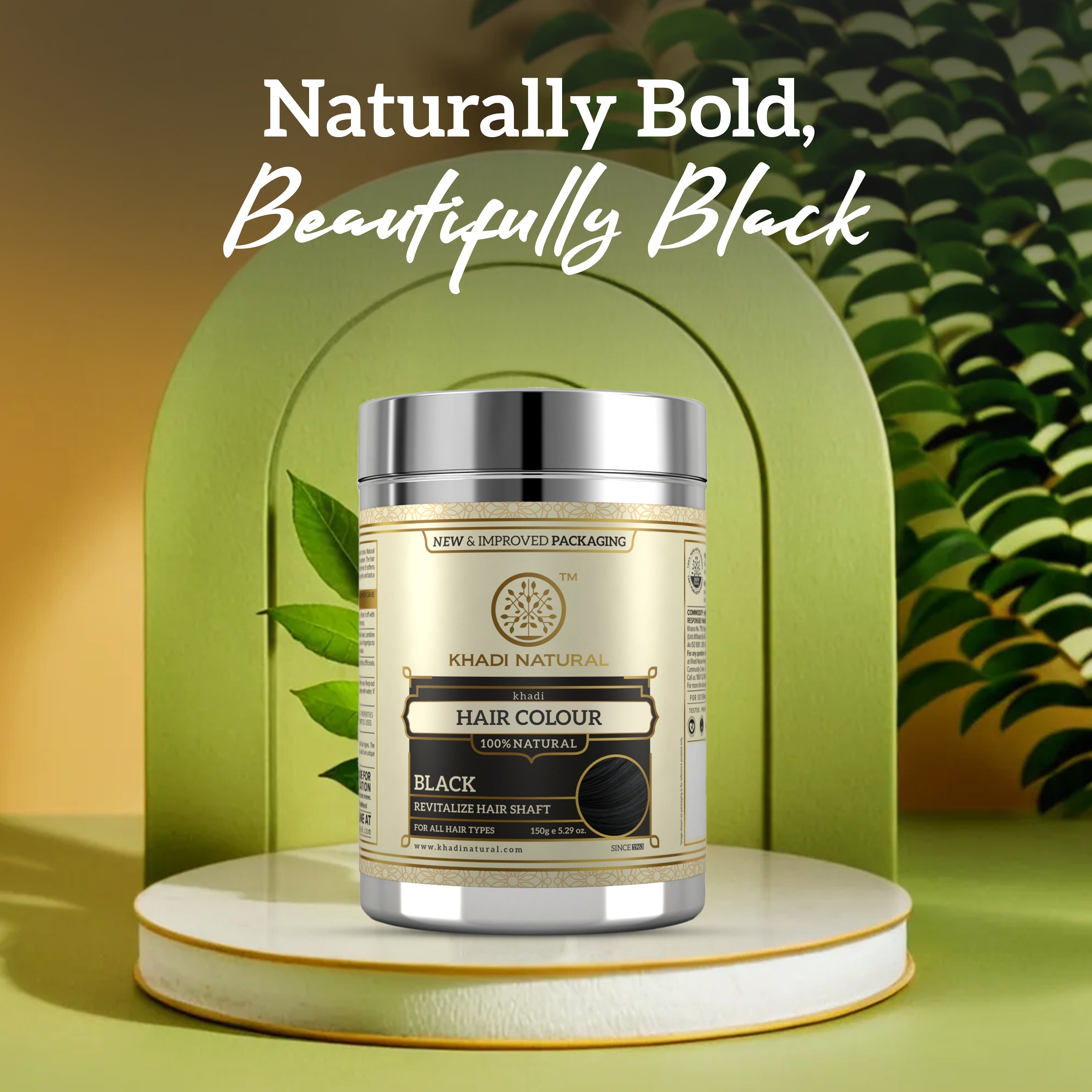 Khadi Natural Hair Colour Black - 150gm - Image 9 - Buy from Indicrest