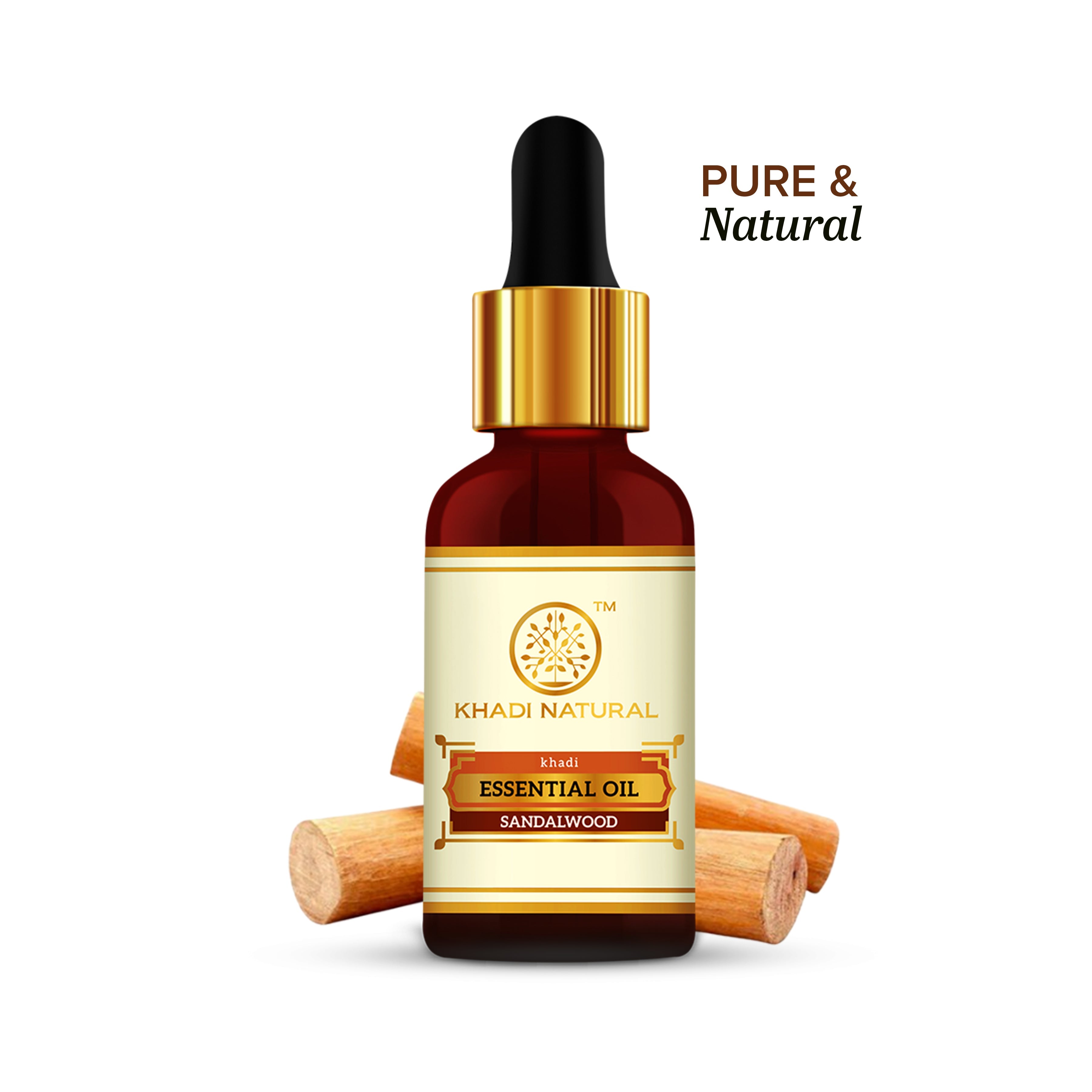 Khadi Natural Sandalwood - Pure Essential Oil - 15ml Sale - Image 6 - Buy from Indicrest