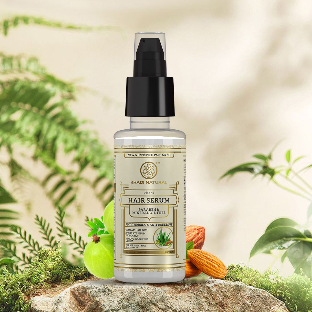 Khadi Natural Hair Serum - 50ml - Image 5 - Buy from Indicrest