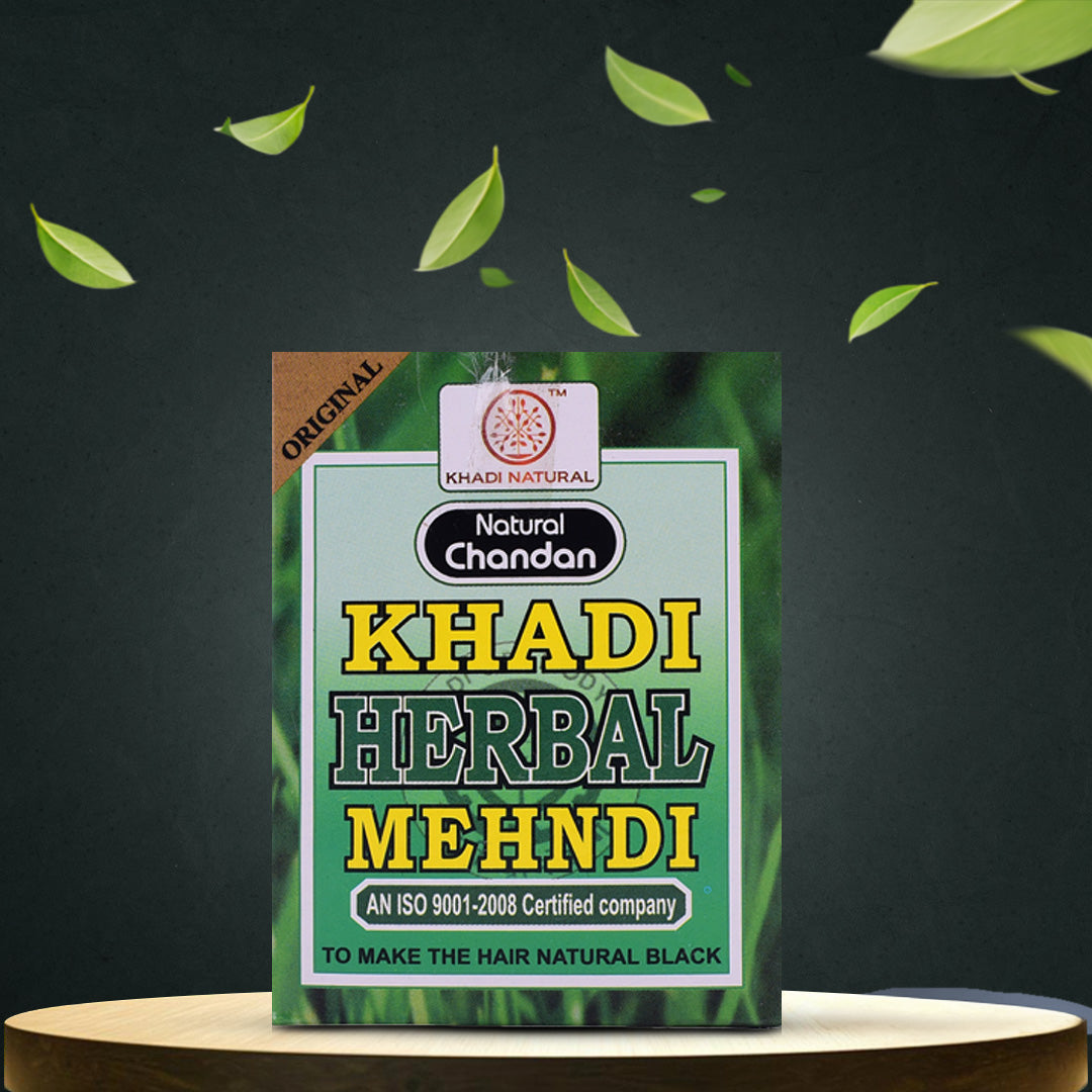 Khadi Natural Black Mehndi - 75gm - Image 7 - Buy from Indicrest