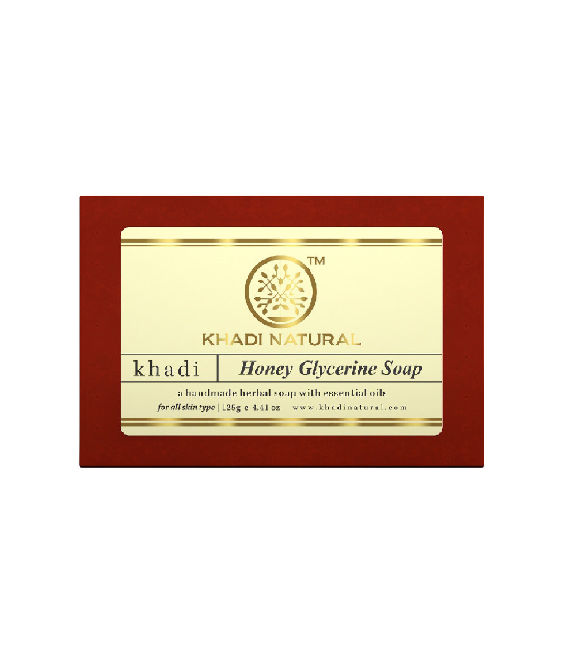 Khadi Natural Honey Glycerine Soap 125gm - Buy from Indicrest