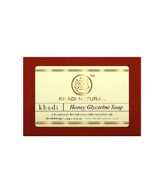 Khadi Natural Honey Glycerine Soap 125gm - Buy from Indicrest