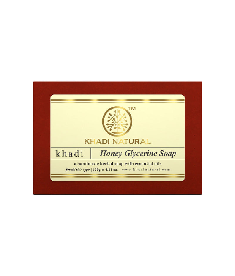 Khadi Natural Honey Glycerine Soap 125gm - Buy from Indicrest