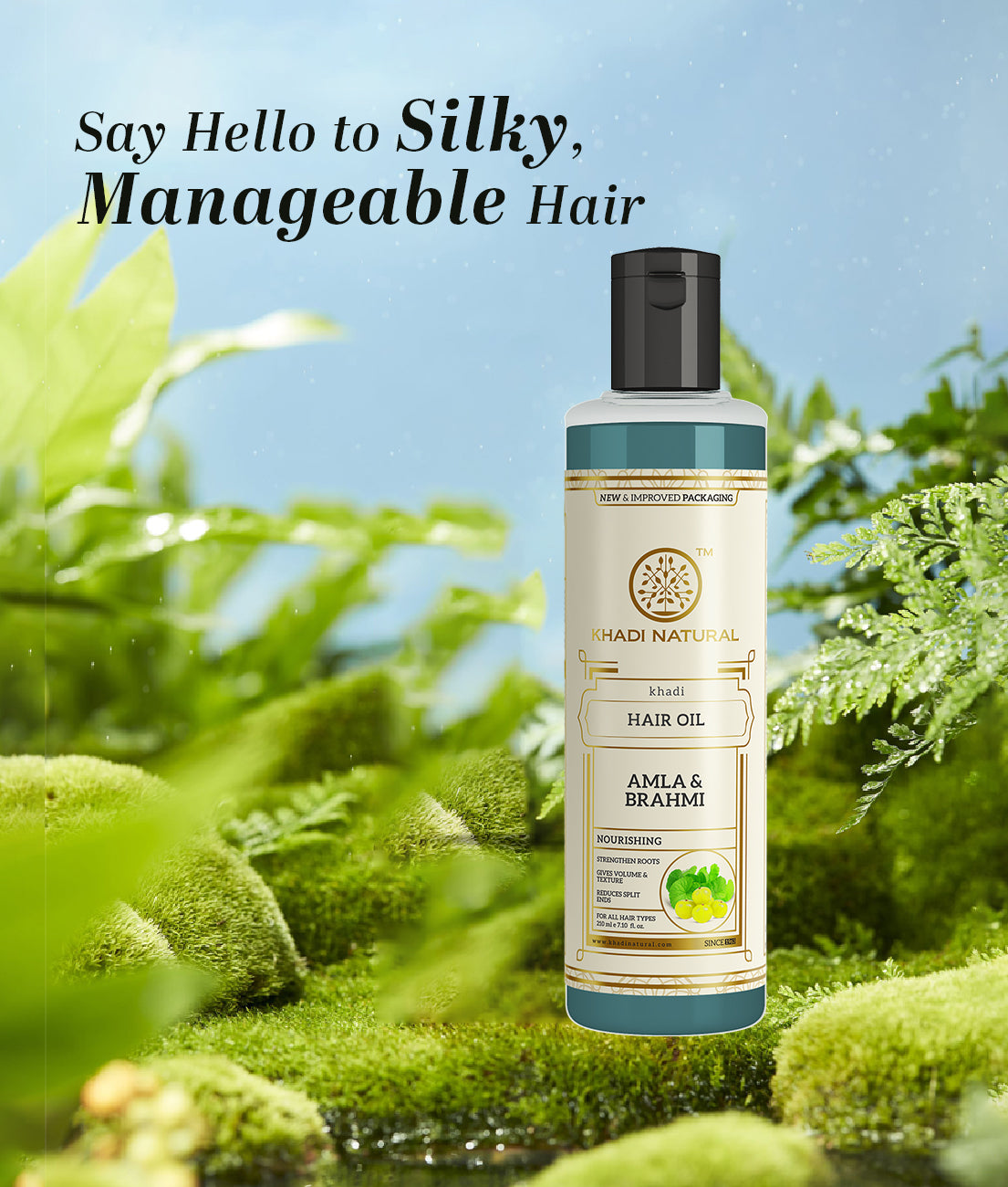 Khadi Natural Amla & Brahmi Hair Oil - 210ml - Image 8 - Buy from Indicrest