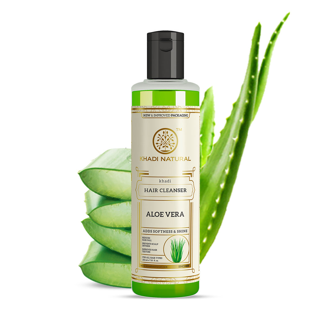 Khadi Natural Aloe Vera Cleanser Combo Pack Of 2 – 210ml Each Sale - Image 5 - Buy from Indicrest