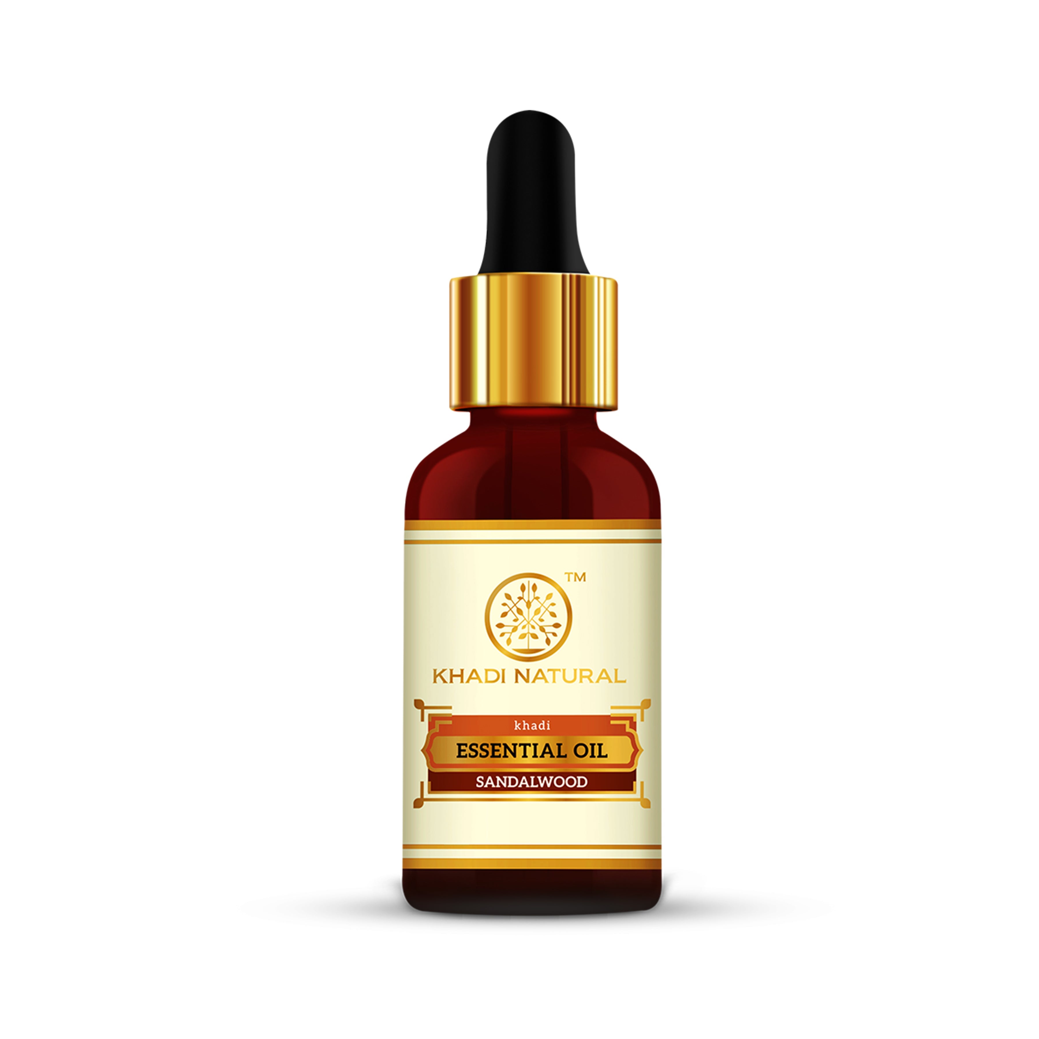 Khadi Natural Sandalwood - Pure Essential Oil - 15ml Sale - Buy from Indicrest