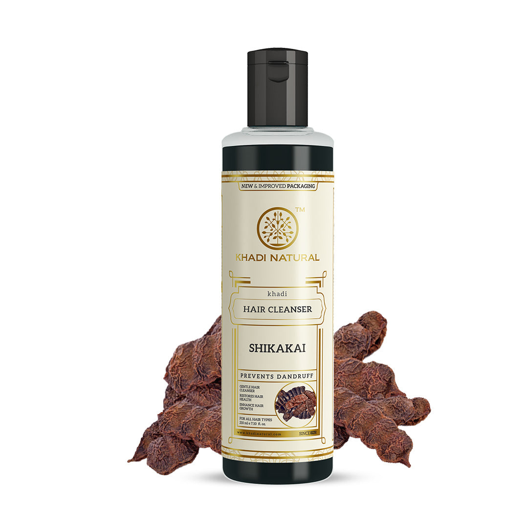 Khadi Natural Shikakai Hair Cleanser - 210ml - Image 5 - Buy from Indicrest