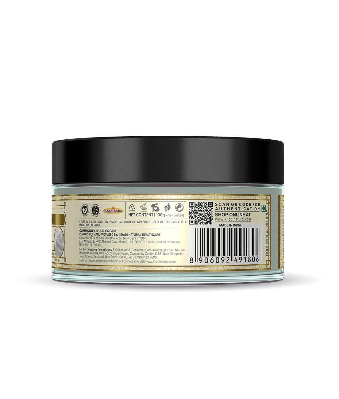 Khadi Natural Herbal Protein Hair Cream - 100gm - Image 5 - Buy from Indicrest