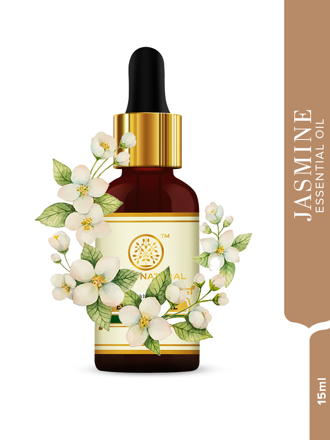 Khadi Natural Jasmine - Pure Essential Oil - 15ml Sale - Image 7 - Buy from Indicrest