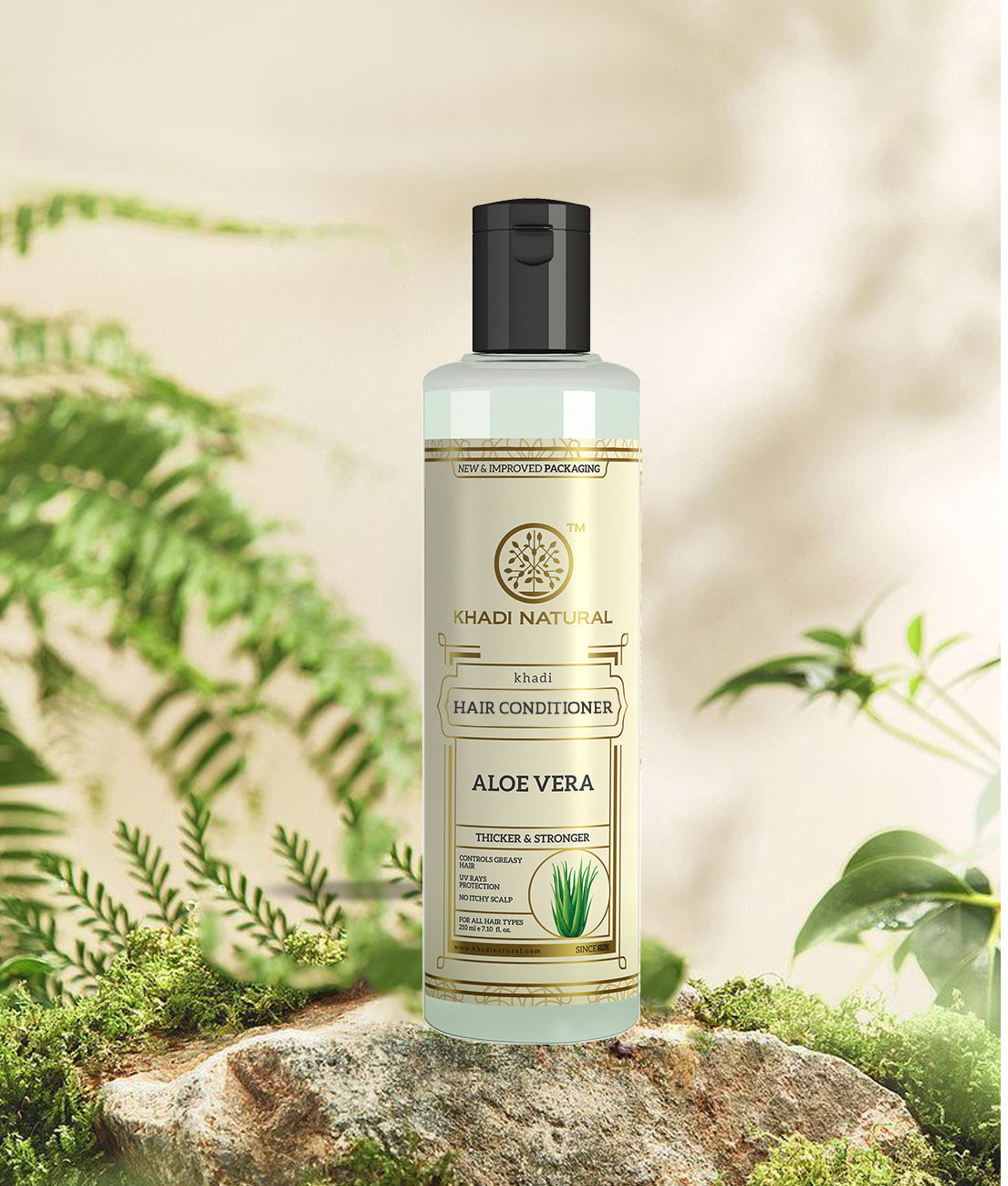 Khadi Natural Aloe Vera Hair Conditioner - 210ml Sale - Image 8 - Buy from Indicrest