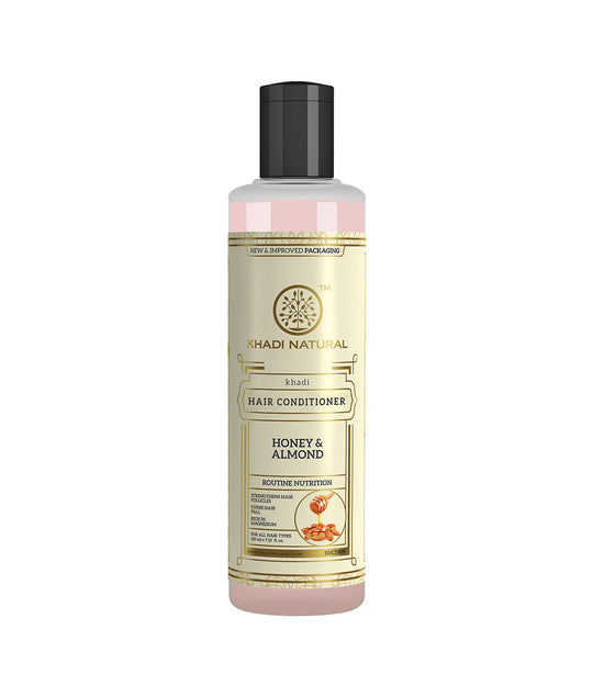 Khadi Natural Honey & Almond Hair Conditioner - 210ml - Buy from Indicrest