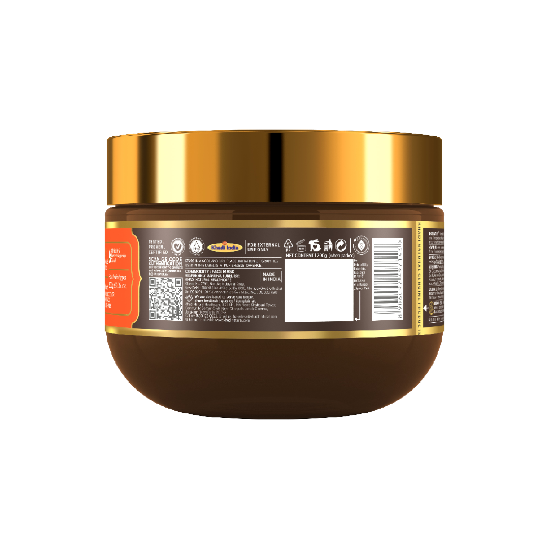 Khadi Natural Vitamin C Face Mask - 200gm - Image 5 - Buy from Indicrest