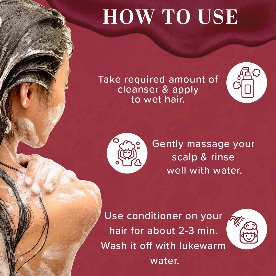 Khadi Natural Heena & Tulsi Extra Hair Conditioning Cleanser SLS & Paraben Free - 210ml Sale - Image 4 - Buy from Indicrest